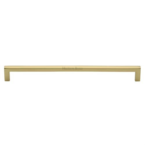 M Marcus Heritage Brass City Cabinet Pull Handle 256mm Centre to Centre